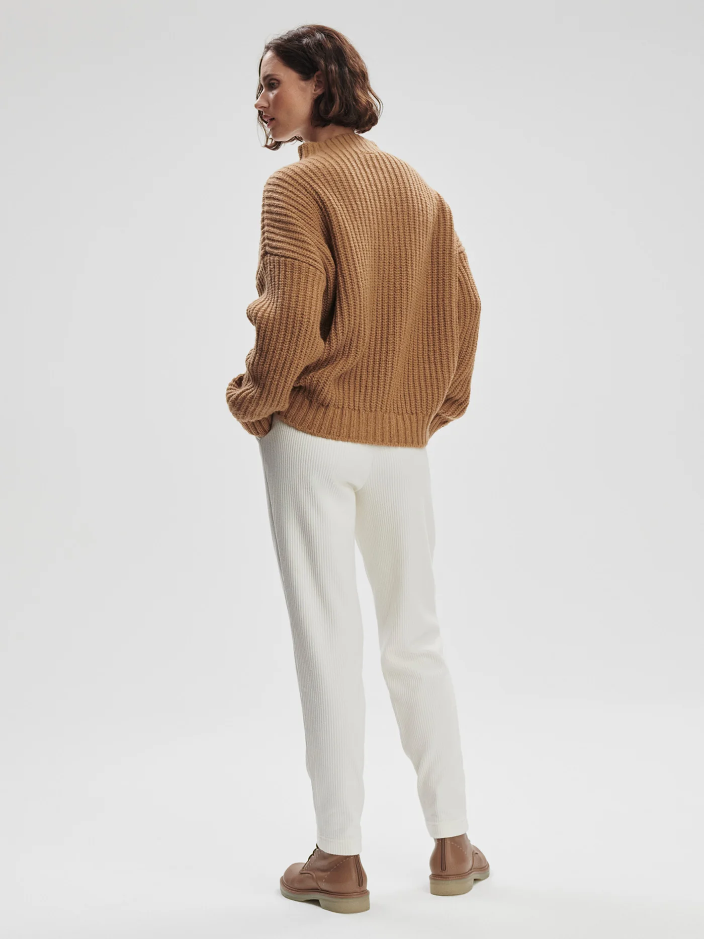 Blossom Mock Neck Knit Sweater 3 Blossom Mock Neck Knit Sweater