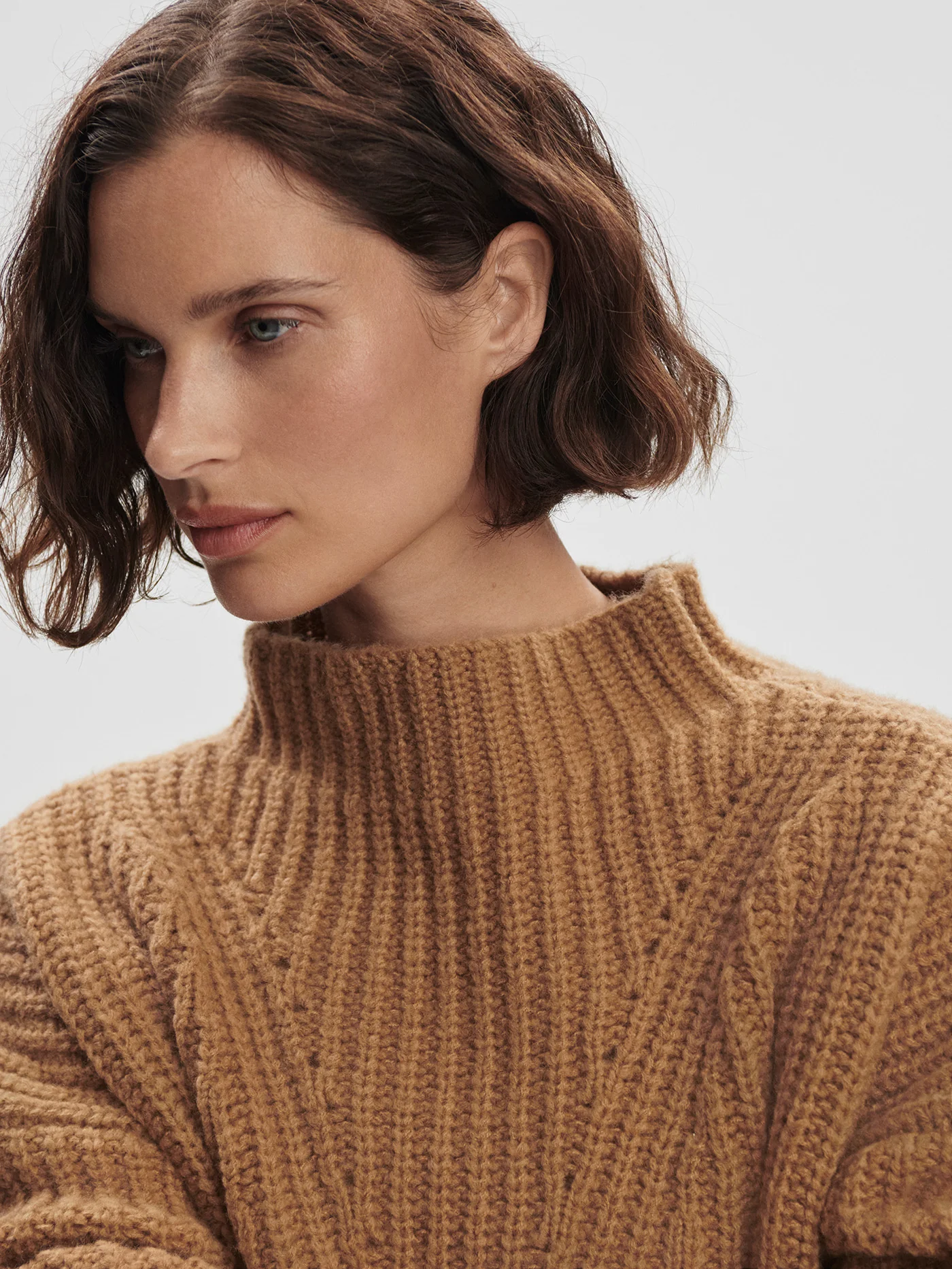Blossom Mock Neck Knit Sweater 5 Blossom Mock Neck Knit Sweater