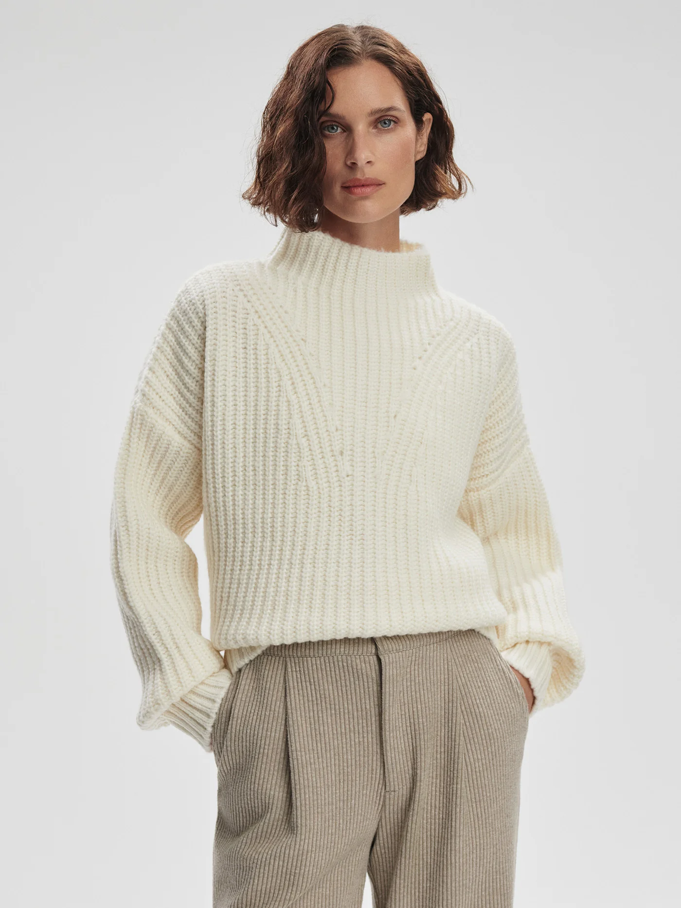 Blossom Mock Neck Knit Sweater 8 Blossom Mock Neck Knit Sweater
