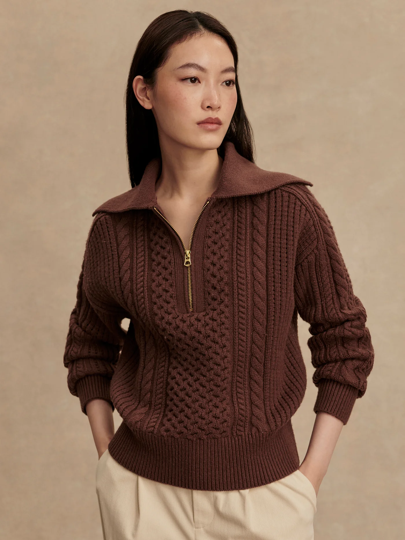 Camello Cable Half Zip 2.0 7 Camello Cable Half Zip 2.0