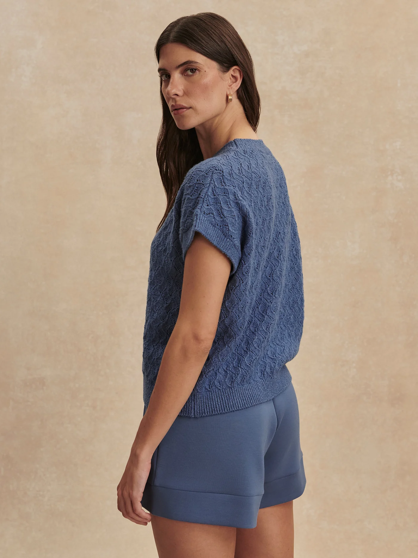 Manae Pointelle Knit Top 5 Manae Pointelle Knit Top