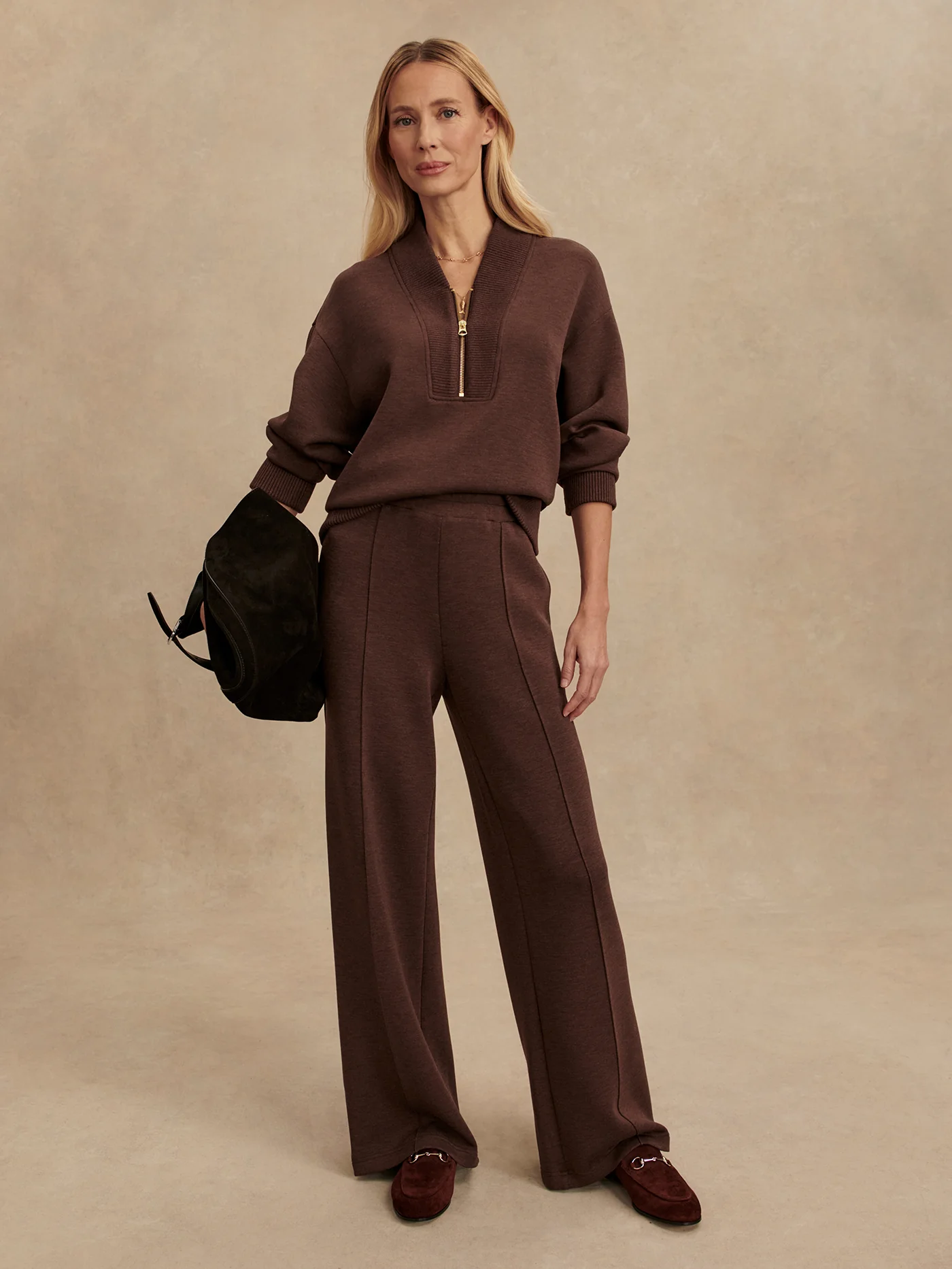 Sally Half Zip Sweat 3 Sally Half Zip Sweat