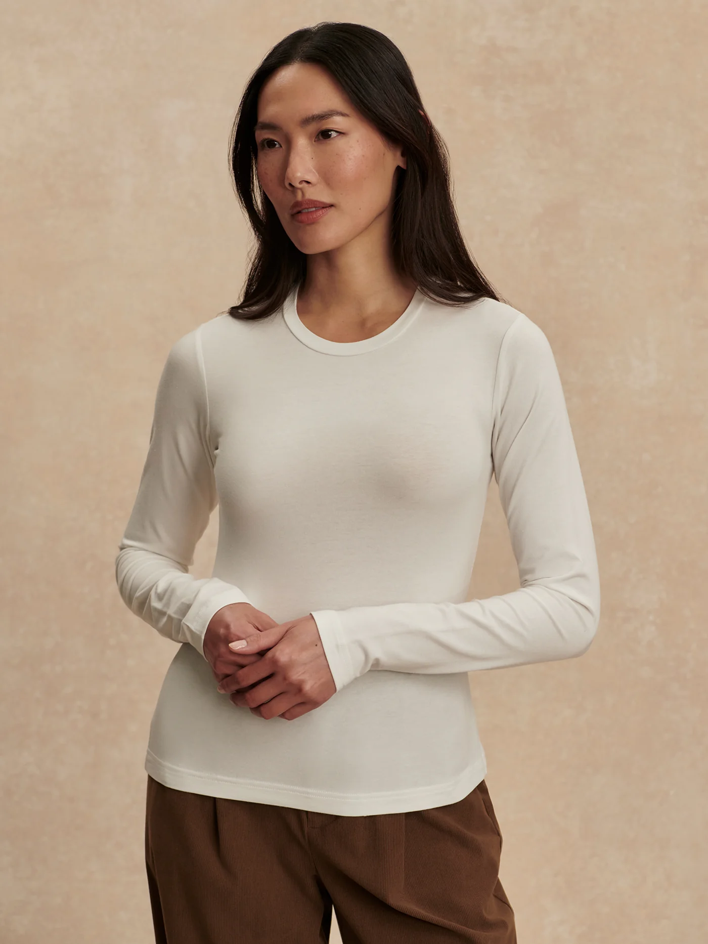 Edna Long Sleeve Fitted Tee 12 Edna Long Sleeve Fitted Tee