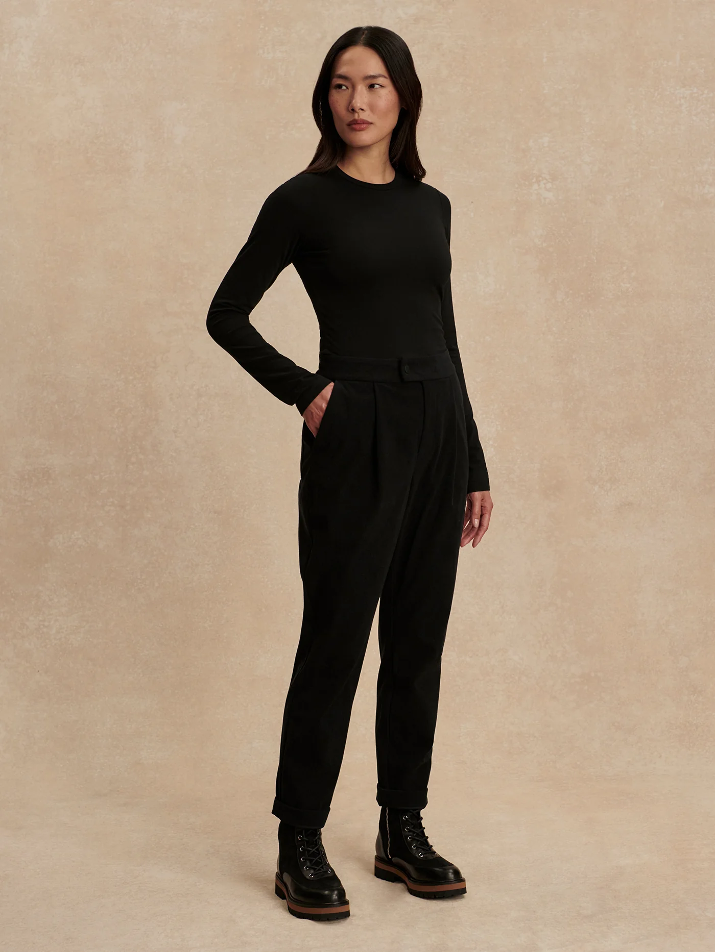 Edna Long Sleeve Fitted Tee 2 Edna Long Sleeve Fitted Tee