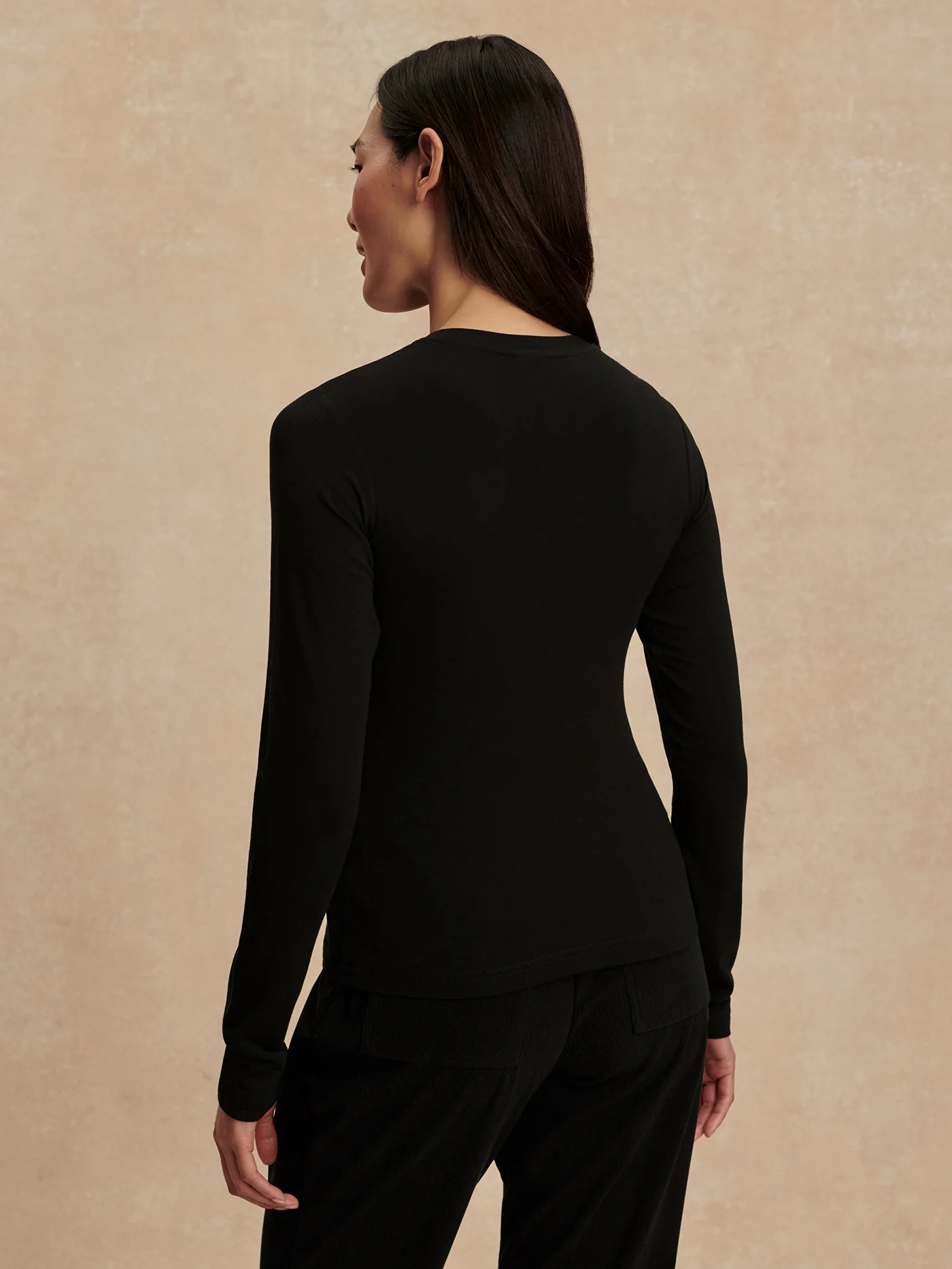 Edna Long Sleeve Fitted Tee 5 Edna Long Sleeve Fitted Tee