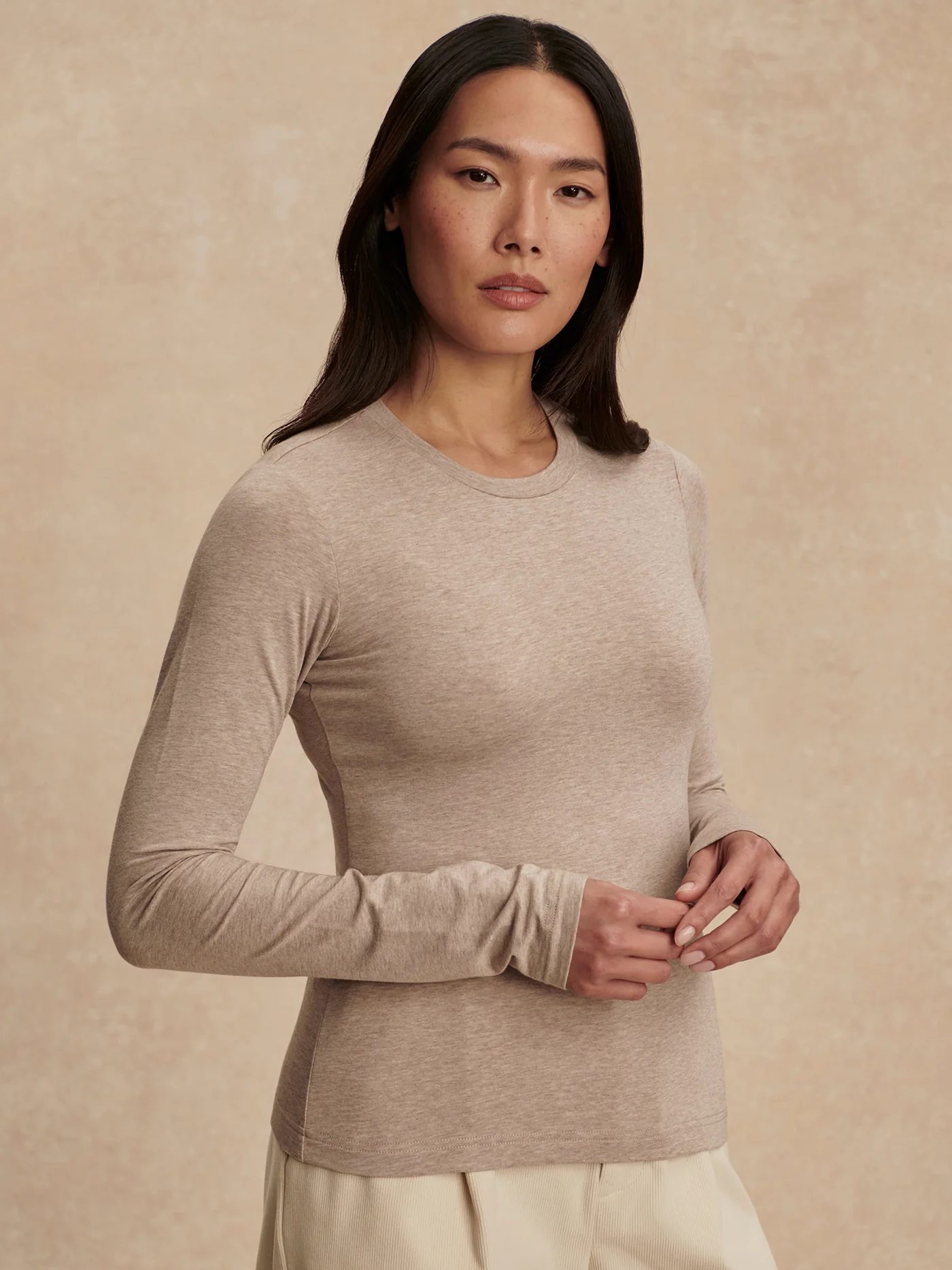 Edna Long Sleeve Fitted Tee 7 Edna Long Sleeve Fitted Tee