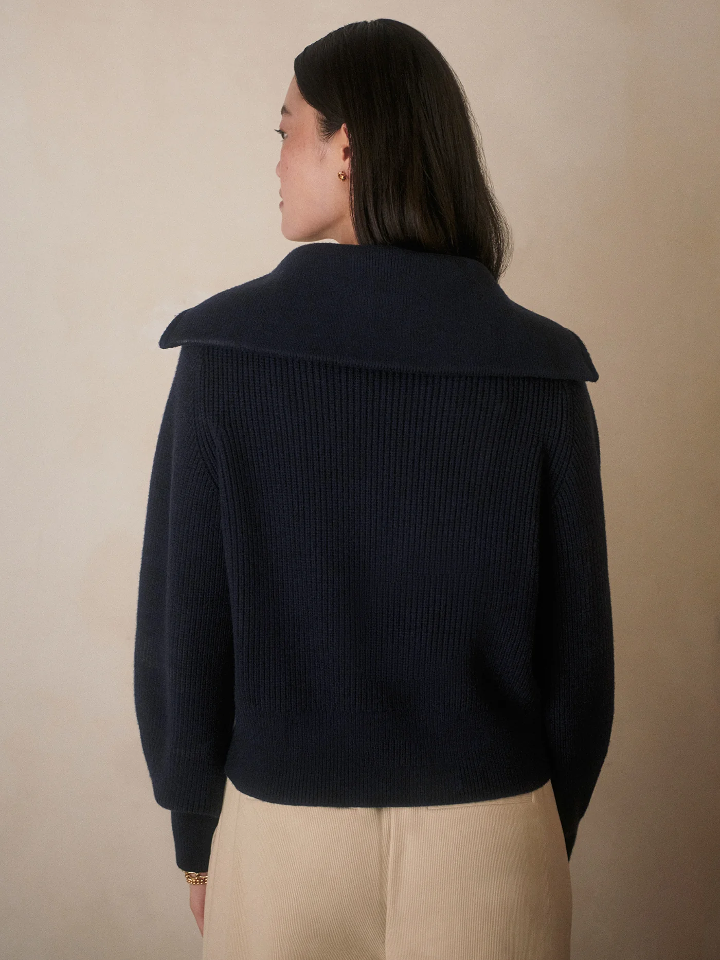 Maura Half Zip Rib Knit 29 Maura Half Zip Rib Knit