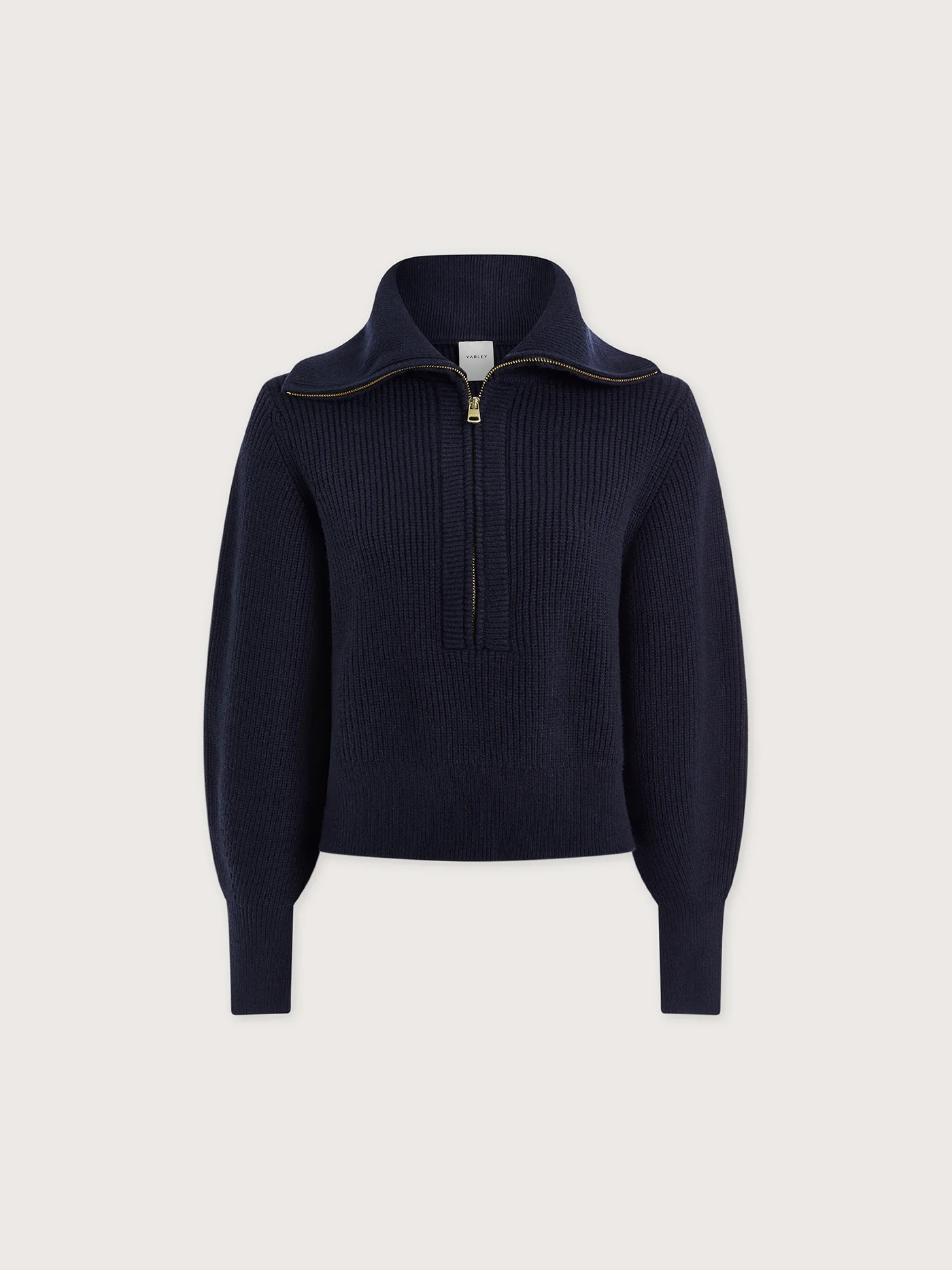 Maura Half Zip Rib Knit 30 Maura Half Zip Rib Knit