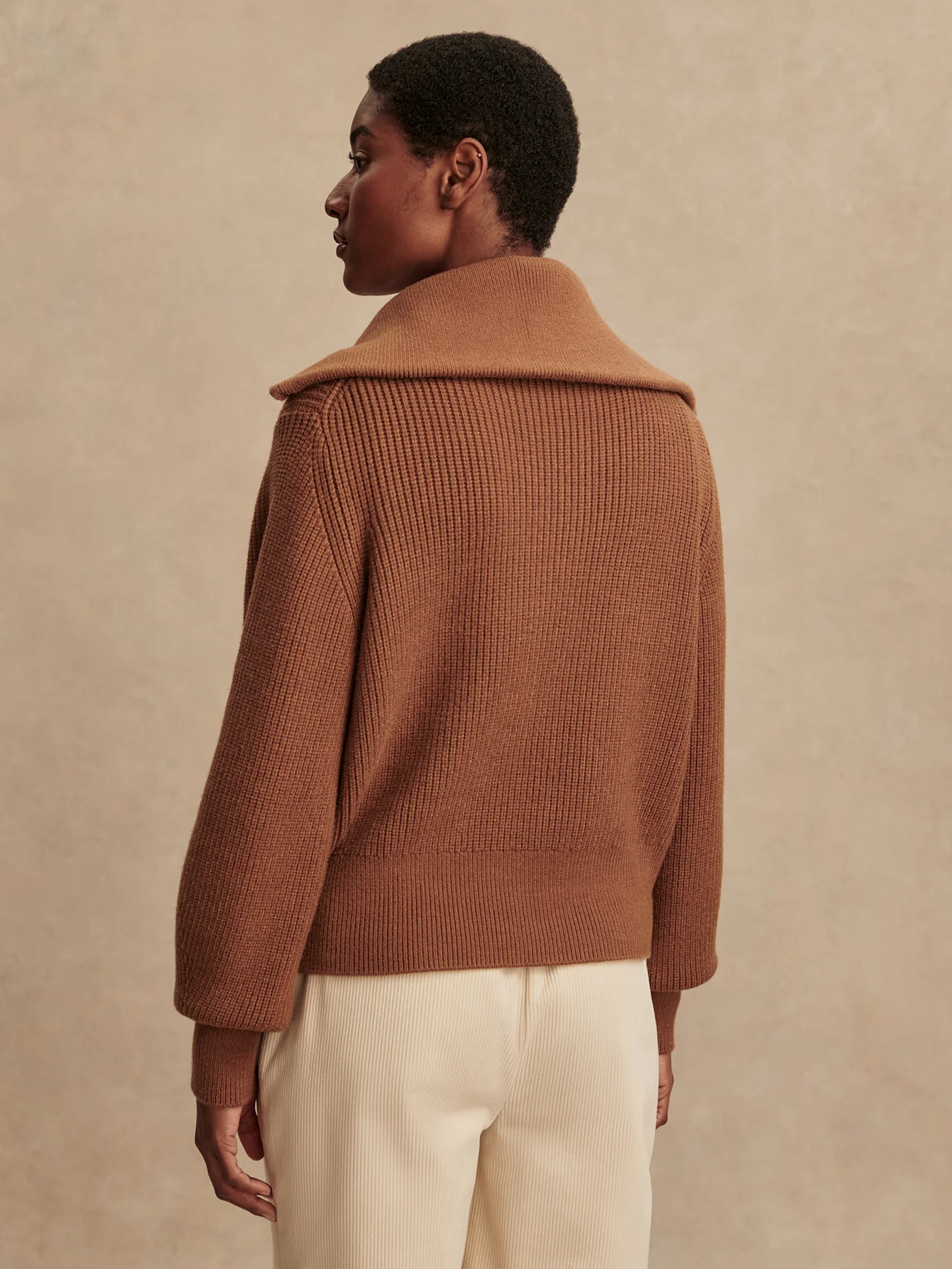 Maura Half Zip Rib Knit 5 Maura Half Zip Rib Knit