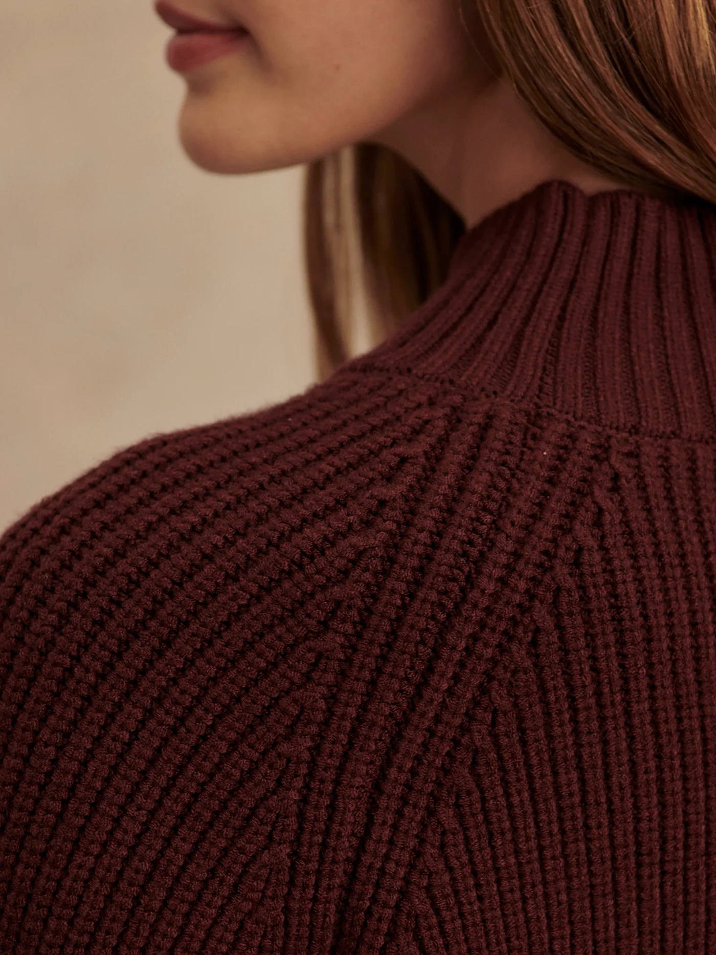 Martina High Neck Rib Knit 4 Martina High Neck Rib Knit