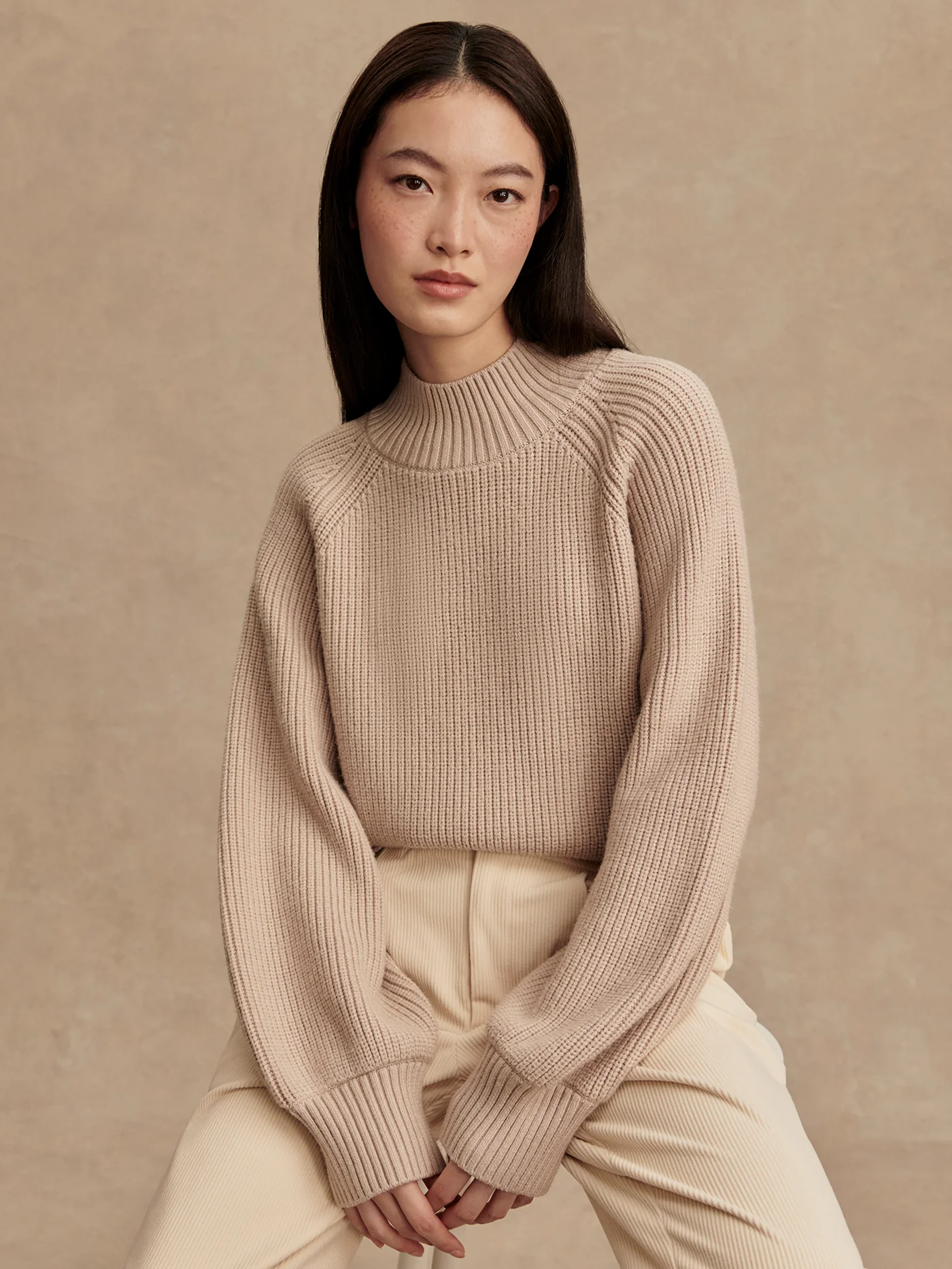 Martina High Neck Rib Knit 7 Martina High Neck Rib Knit
