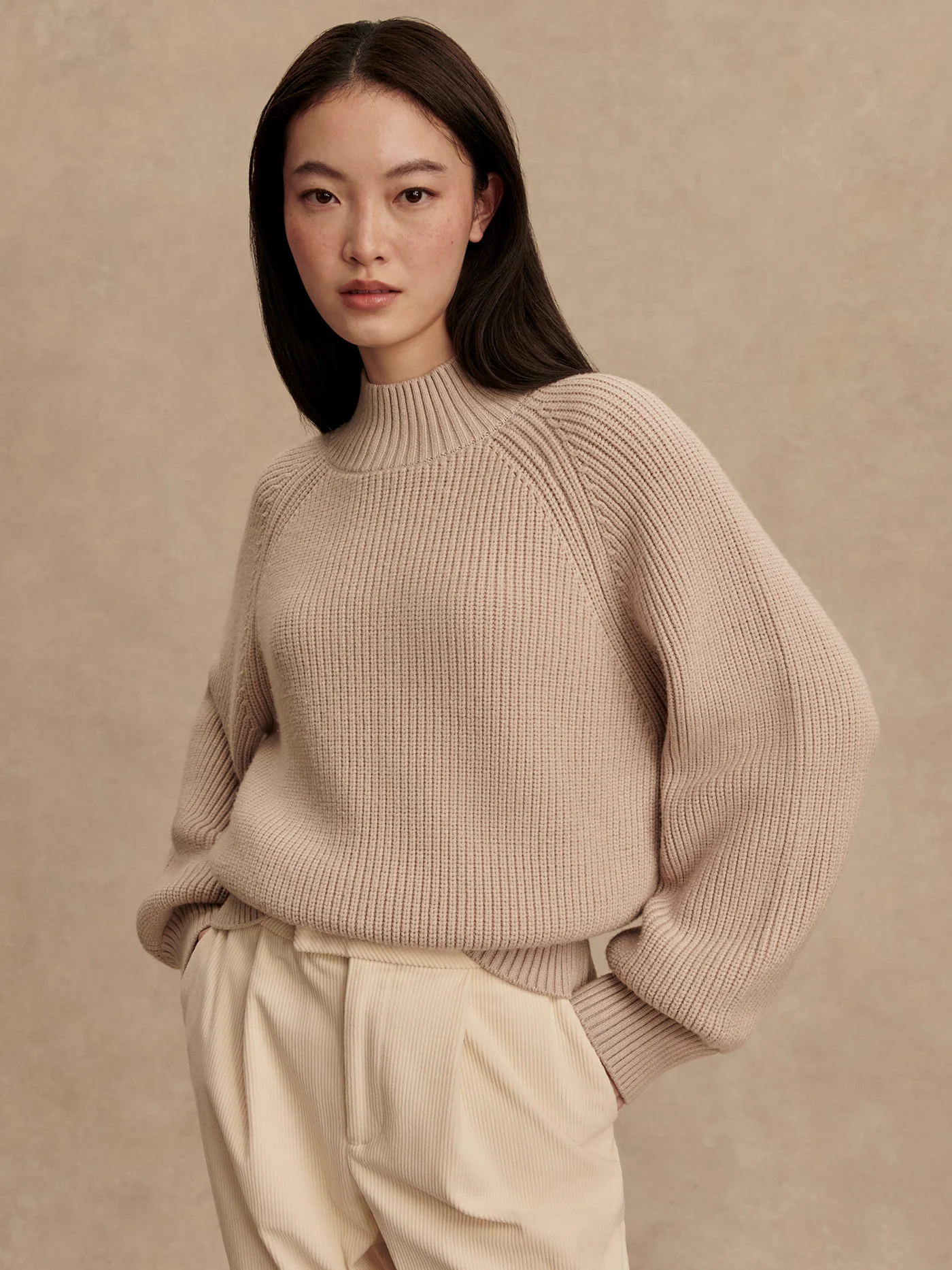 Martina High Neck Rib Knit 9 Martina High Neck Rib Knit