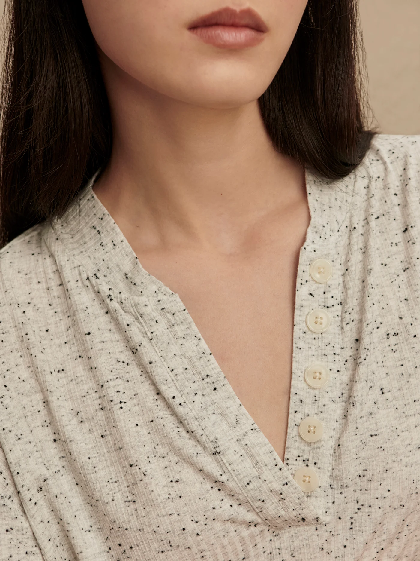Odette Mock Placket Tee 10 Odette Mock Placket Tee