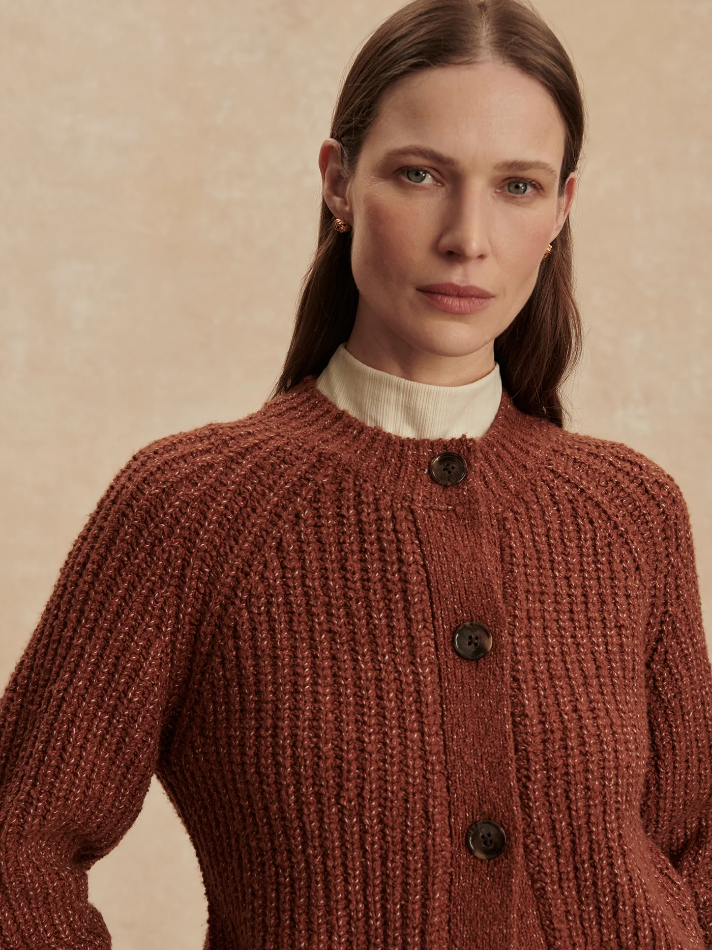 Florrie Boucle Knit Cardigan 5 Florrie Boucle Knit Cardigan