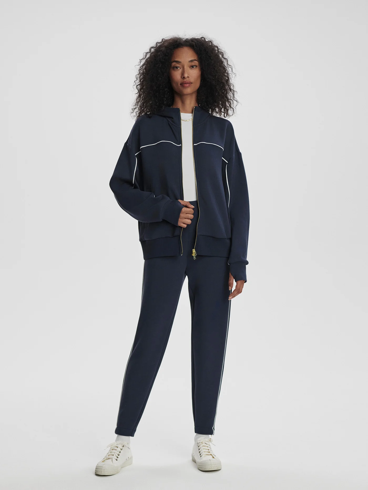 Gia Zip Through Hooded Sweat 2 Gia Zip Through Hooded Sweat