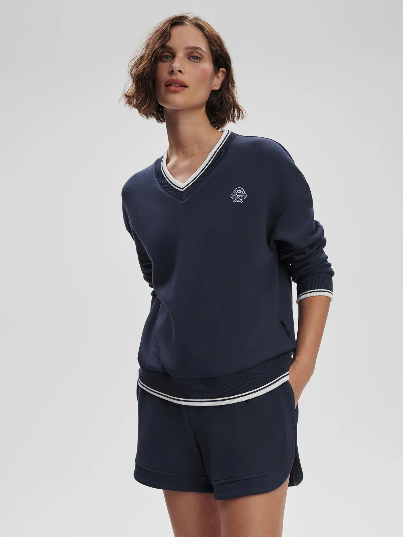 Iona V Neck Sweat 3 Iona V Neck Sweat