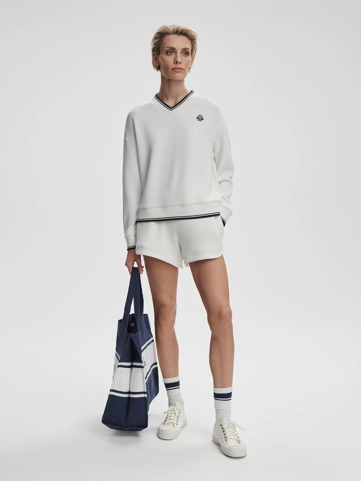 Iona V Neck Sweat 9 Iona V Neck Sweat